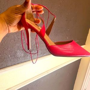 Hot pink heels